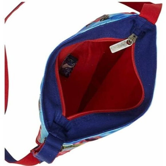 Paul Brent Sun 'n' Sand Flamingo Friends with Sunglasses Crossbody Bag PB9132 - Picture 3 of 3